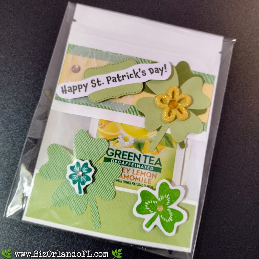 TREAT BAGS: Happy St. Patrick's Day -- Handcrafted Treat Bag by Kathryn McHenry
