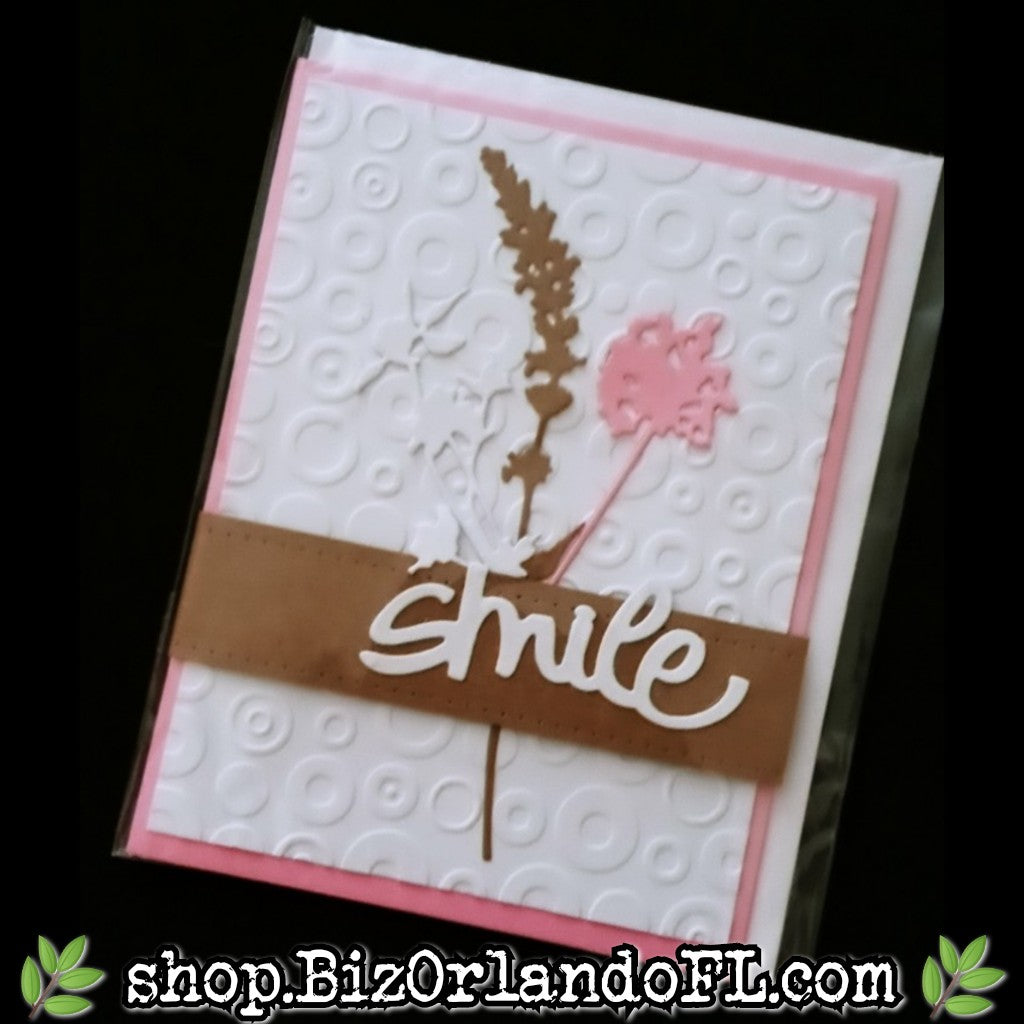 ALL OCCASION: Smile Handmade Greeting Card by Local Artisan