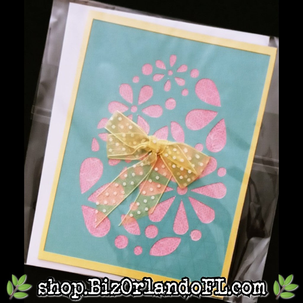 EASTER: Handmade Greeting Card by Local Artisan