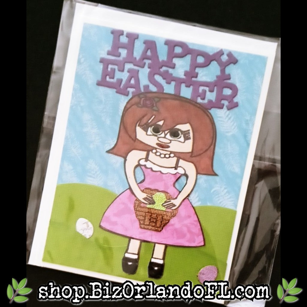 EASTER: Handmade Greeting Card by Local Artisan