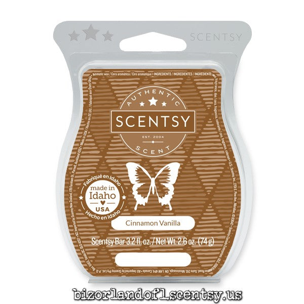 SCENTSY: Cinnamon Vanilla Scentsy Bar