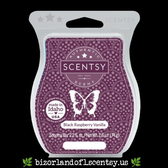 SCENTSY: Black Raspberry Vanilla Scentsy Bar