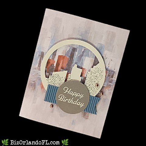 BIRTHDAY: Happy Birthday Handcrafted Greeting Card by Kathryn McHenry