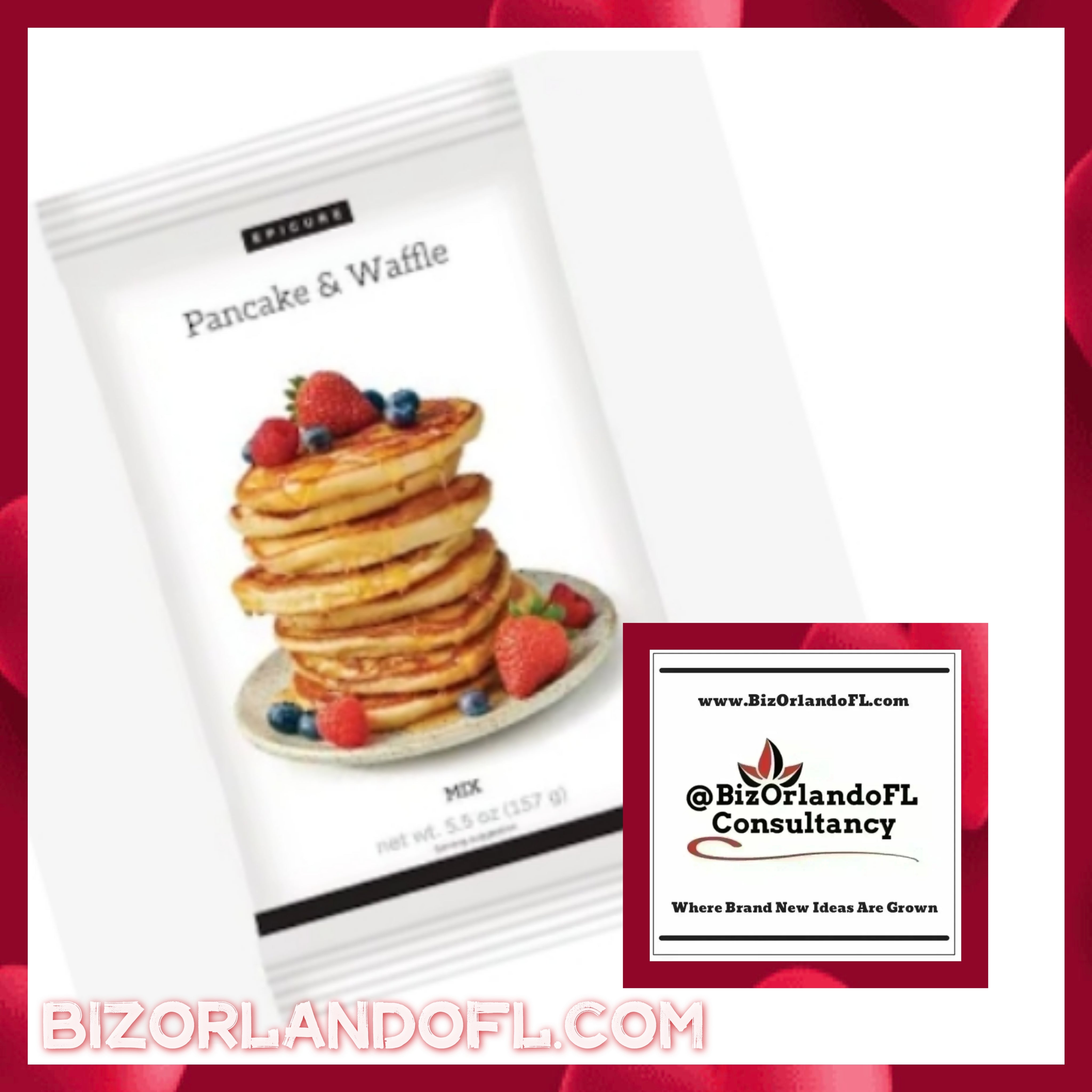 Epicure Pancake & Waffle Mix (Individual Pack)