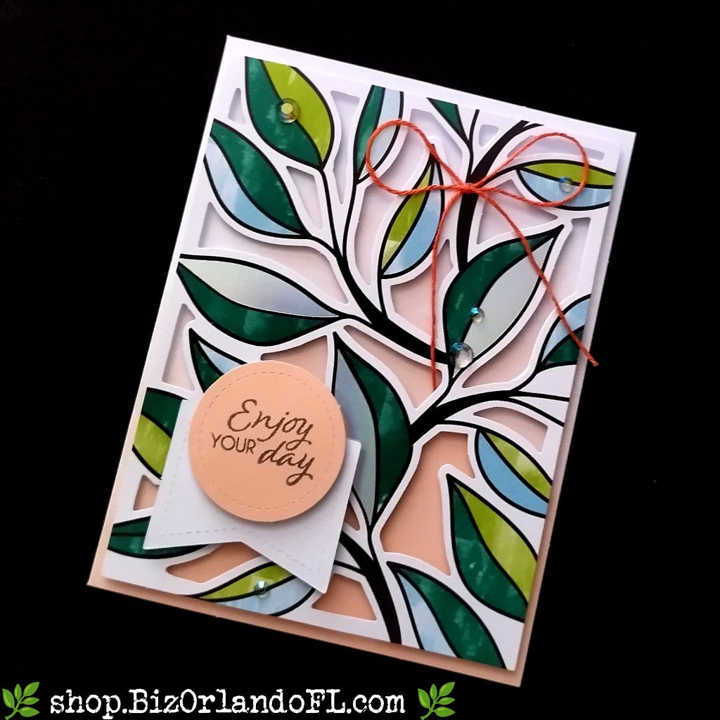 ALL OCCASION: Enjoy Your Day Handcrafted Greeting Card by Kathryn McHenry