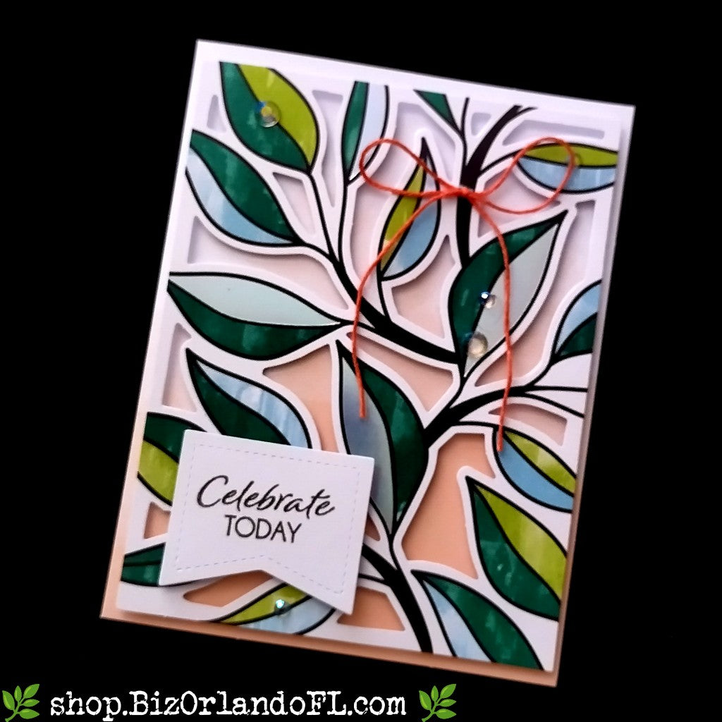 ALL OCCASION: Celebrate Today Handcrafted Greeting Card by Kathryn McHenry