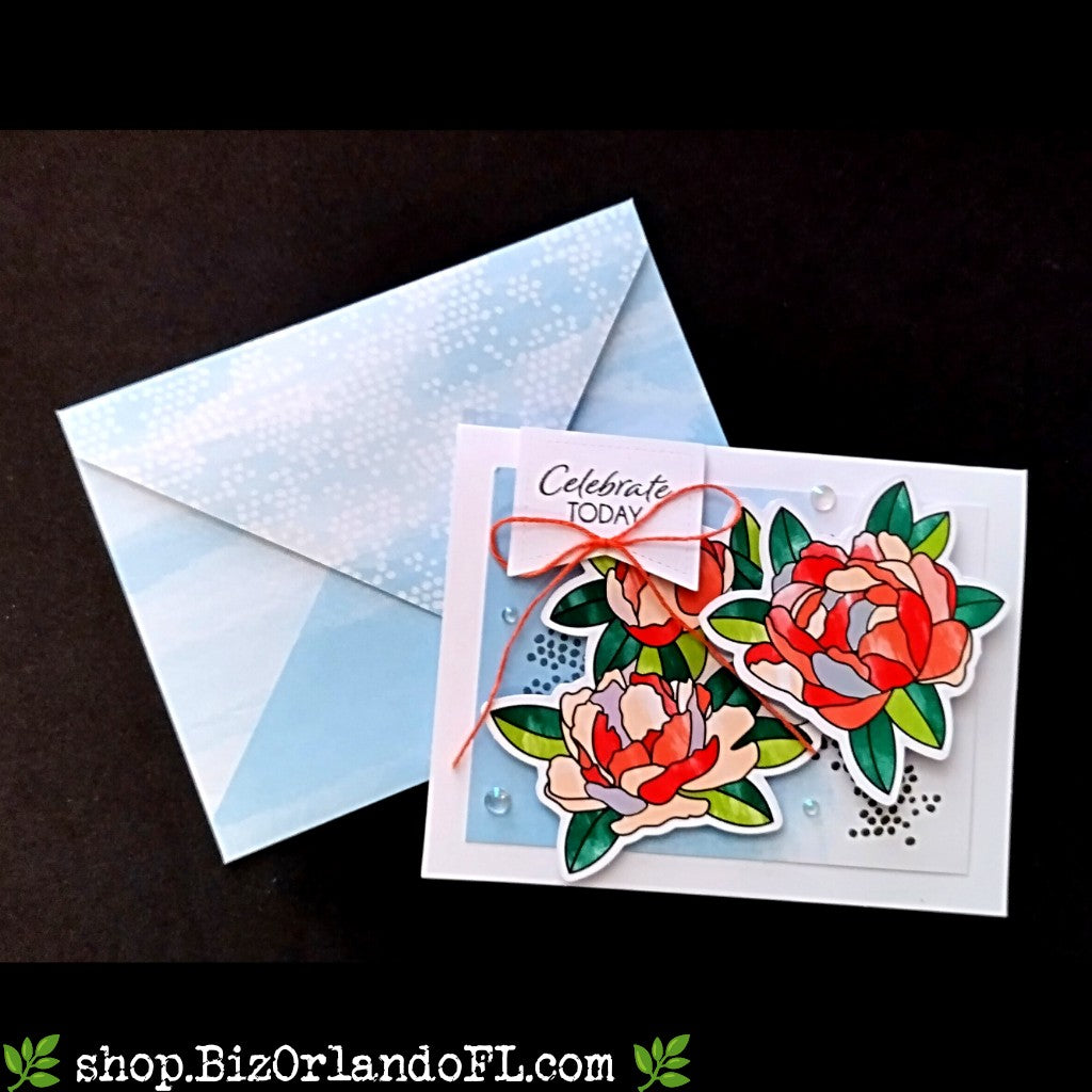 ALL OCCASION: Celebrate Today Handcrafted Greeting Card by Kathryn McHenry