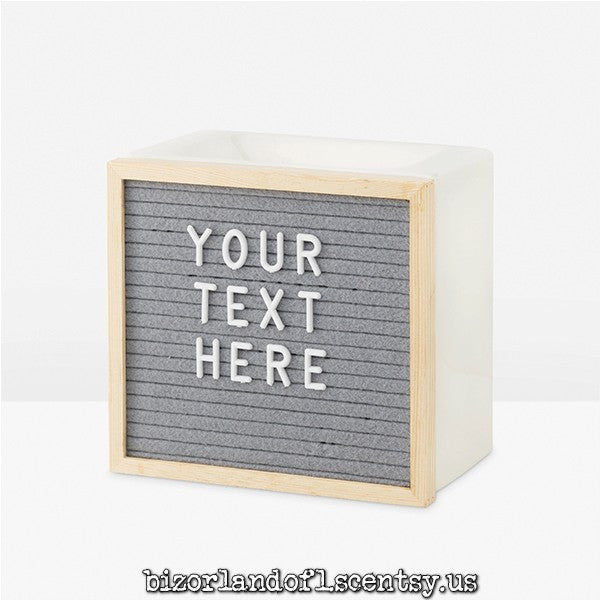 SCENTSY: Letterboard Warmer