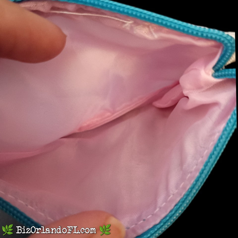 BOUTIQUE: Watercolor Design Coin Purse Small (Pink Interior)