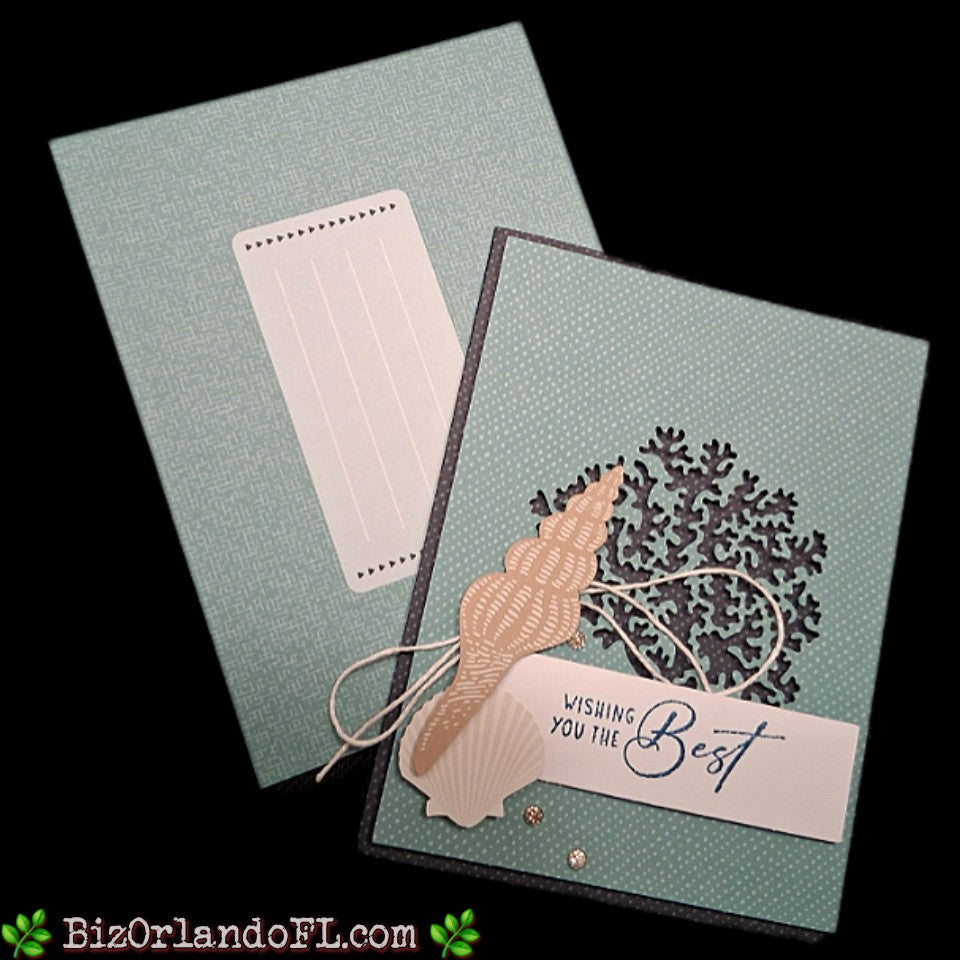 ALL OCCASION: Wishing You The Best Handmade Greeting Card by Kathryn McHenry