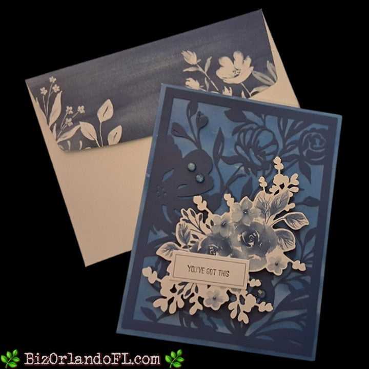 ENCOURAGEMENT: You've Got This Handcrafted Greeting Card by Kathryn McHenry