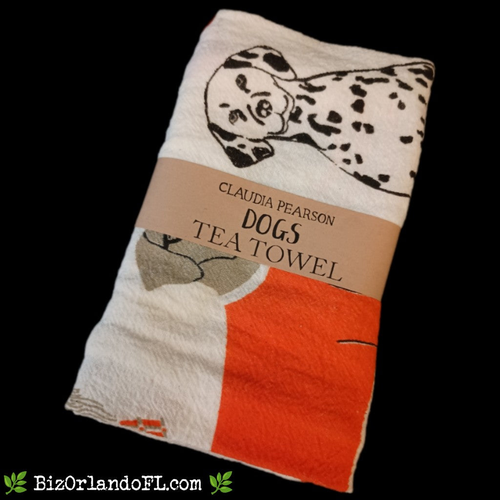 BOUTIQUE: Dog Tea Towel