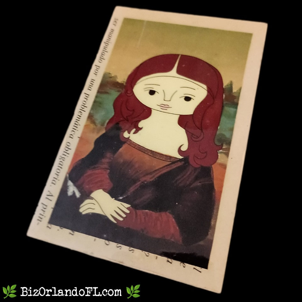 BOUTIQUE: Mona Lisa Style Handcrafted Lacquered Jewelry Box Small