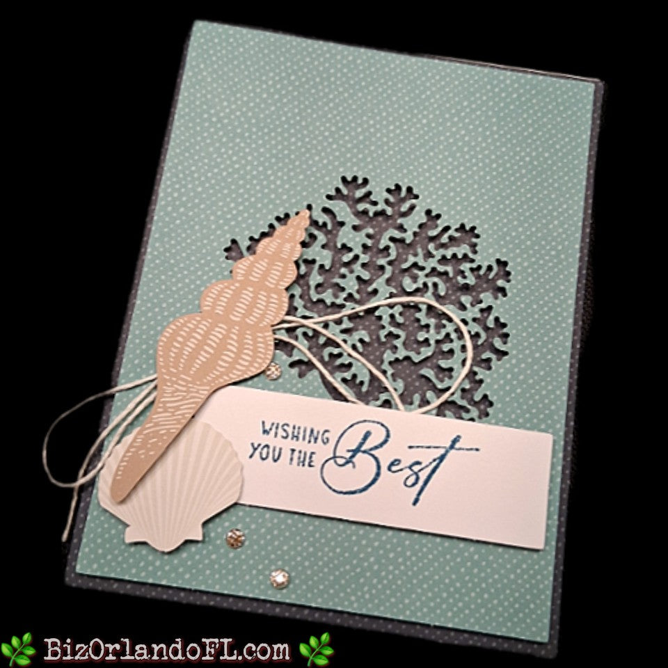 ALL OCCASION: Wishing You The Best Handmade Greeting Card by Kathryn McHenry