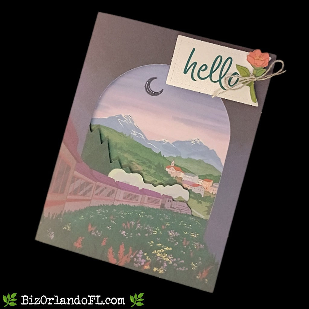 HELLO: Hello Handcrafted Greeting Card By Kathryn McHenry
