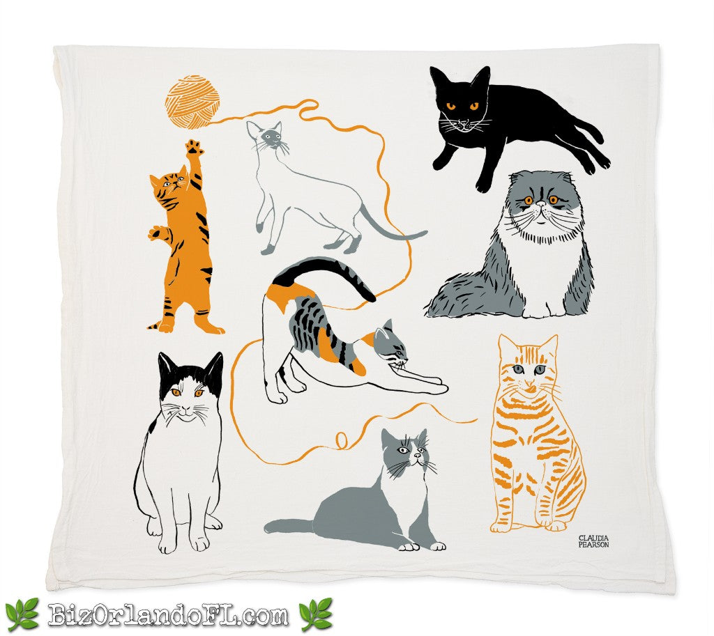 BOUTIQUE: Cat Tea Towel