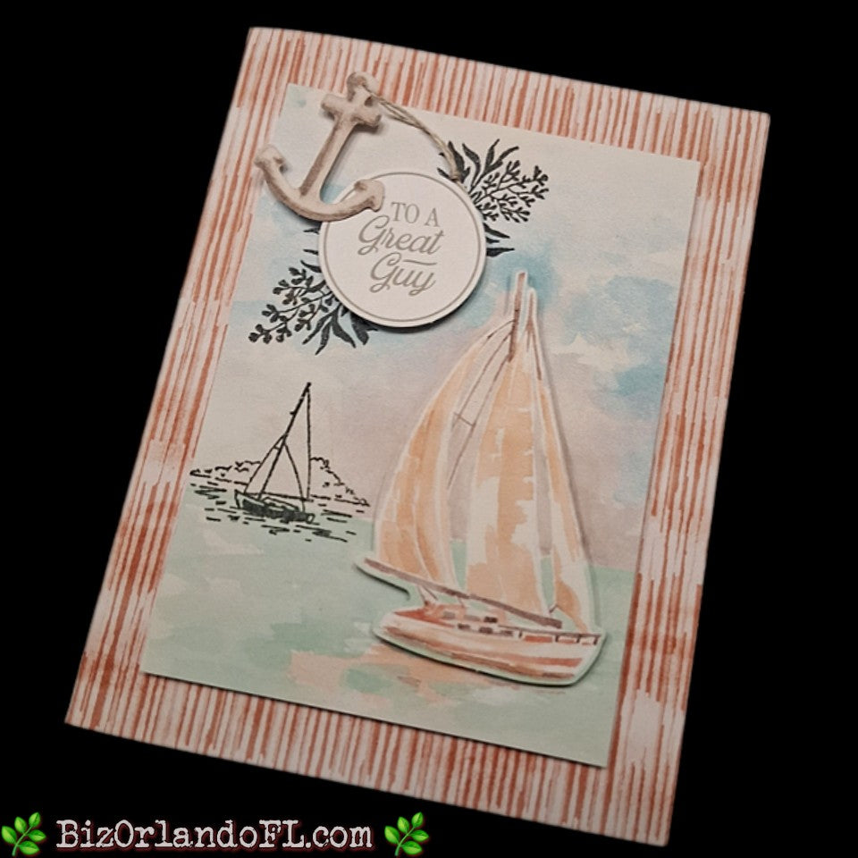 MAN CARDS: You're A Great Guy Handmade Greeting Card by Kathryn McHenry