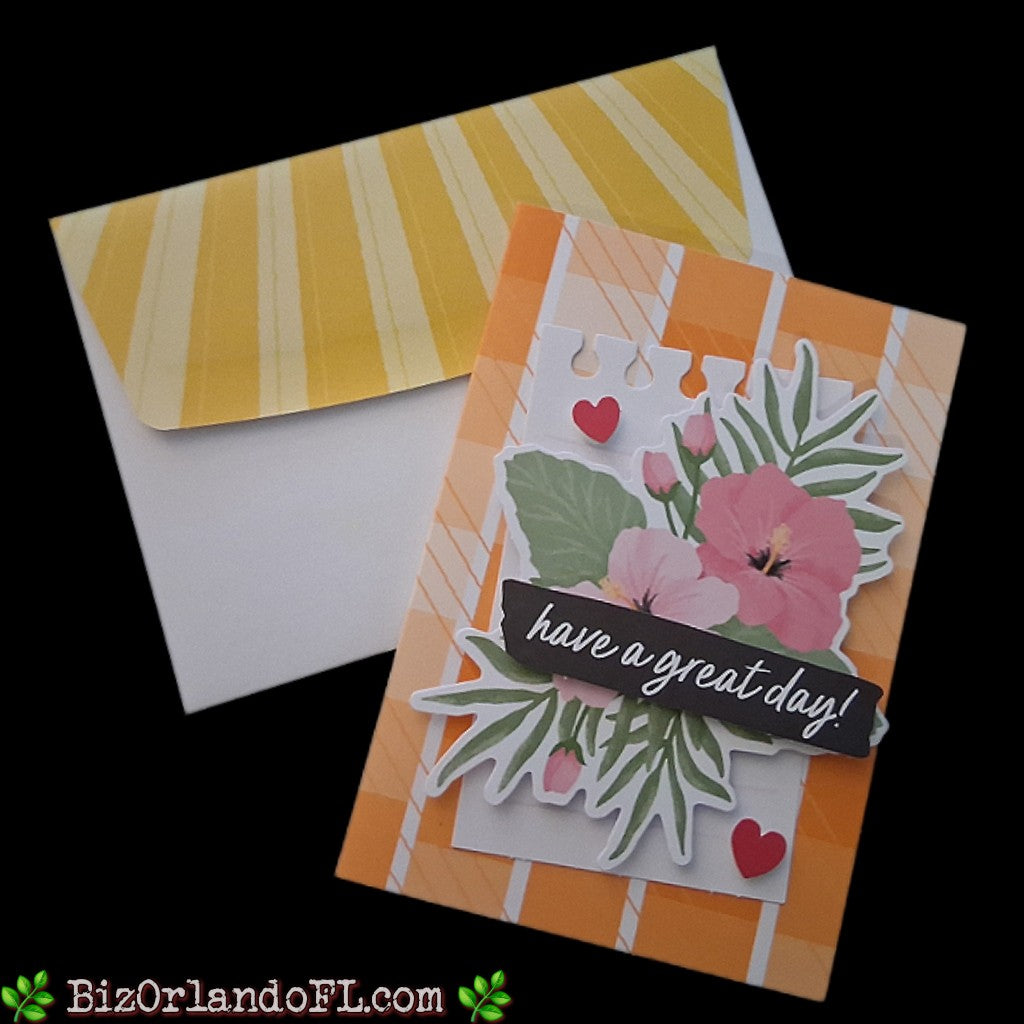 ALL OCCASION: Have A Great Day! Handmade Greeting Card by Kathryn McHenry