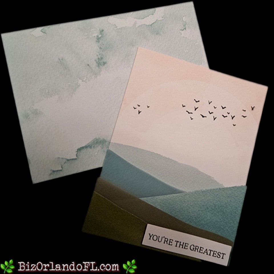 ENCOURAGEMENT: You're The Greatest Handcrafted Greeting Card by Kathryn McHenry