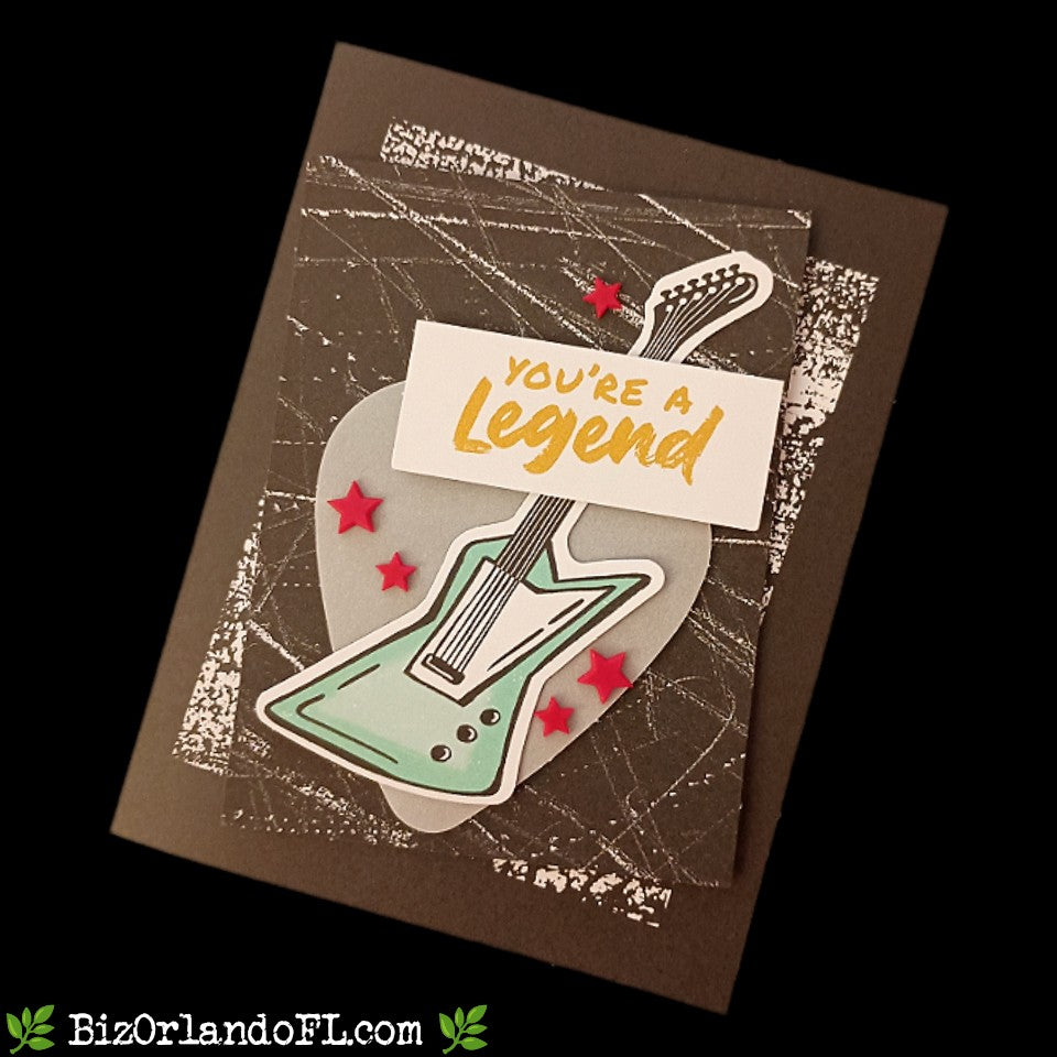 ALL OCCASION: You're A Legend Handcrafted Greeting Card by Kathryn McHenry