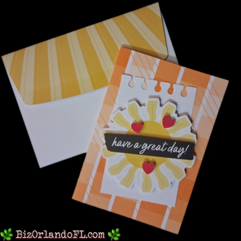 ALL OCCASION: Have A Great Day! Handmade Greeting Card by Kathryn McHenry