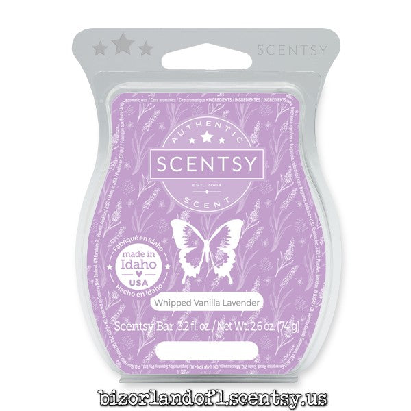 SCENTSY: Whipped Vanilla Lavender Scentsy Bar