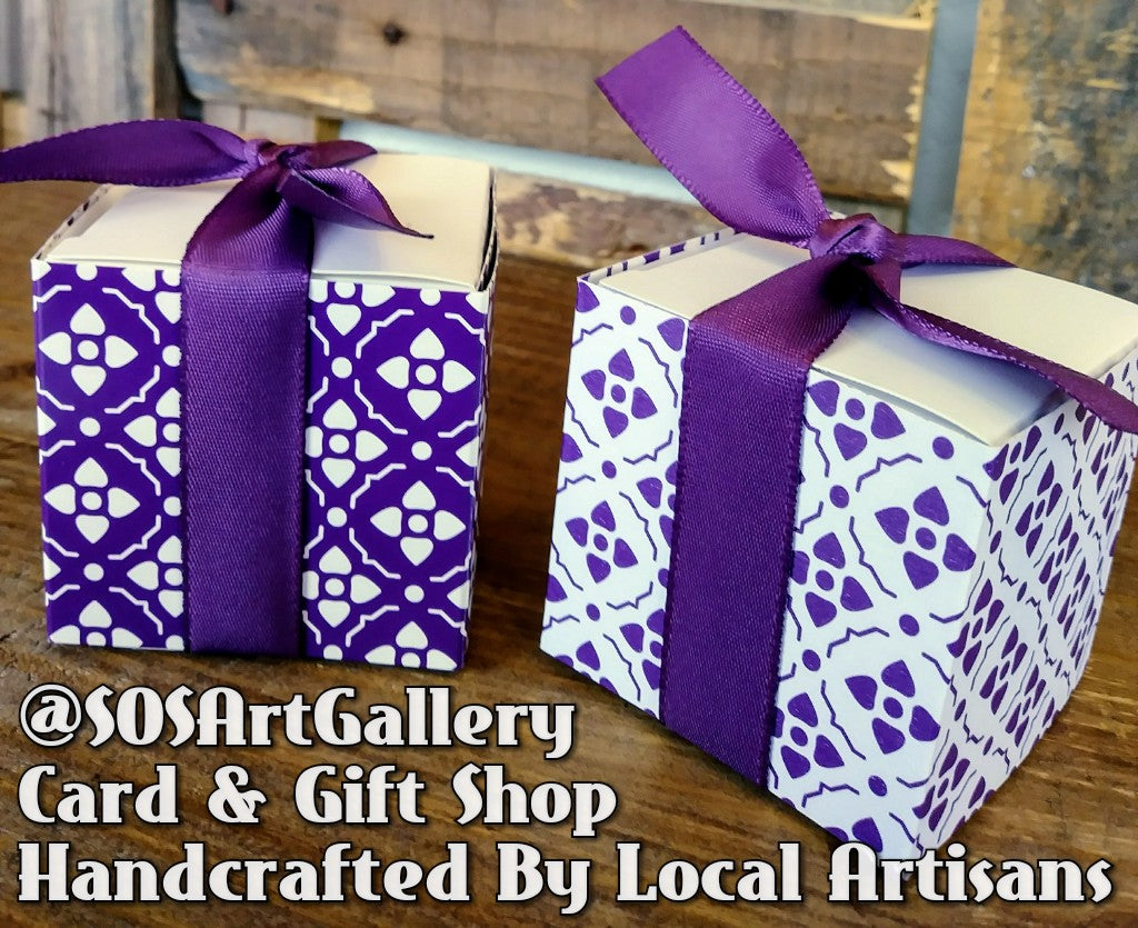 GIFT BOXES: Reversible Handcrafted Gift Boxes by Kathryn McHenry