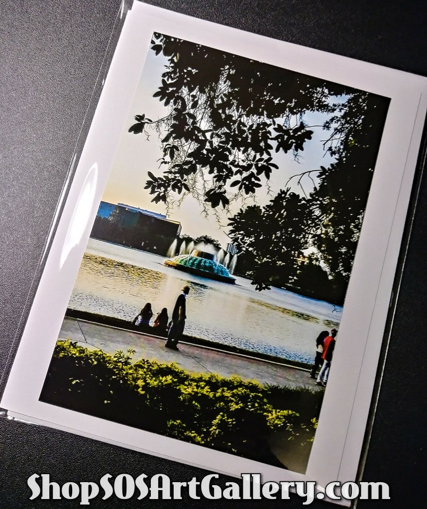 PHOTO CARDS: Limited Edition Lake Eola Orlando Photo Cards by Kathryn McHenry