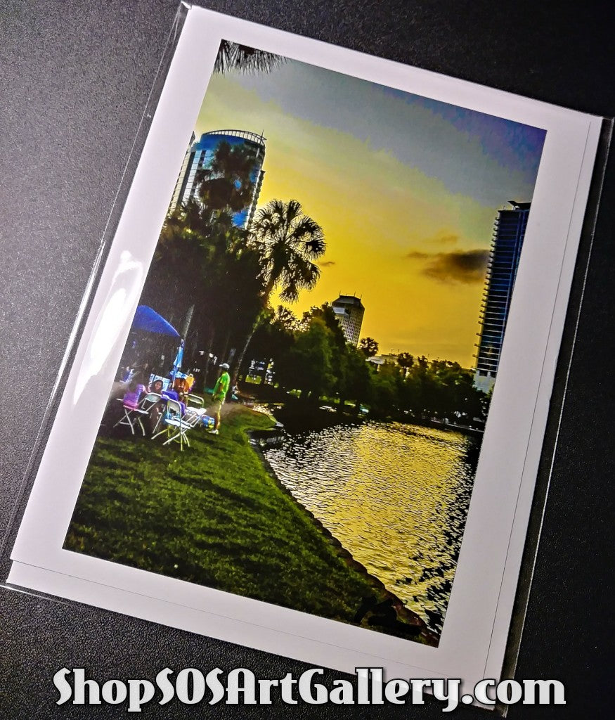 PHOTO CARDS: Limited Edition Lake Eola Orlando Photo Cards by Kathryn McHenry