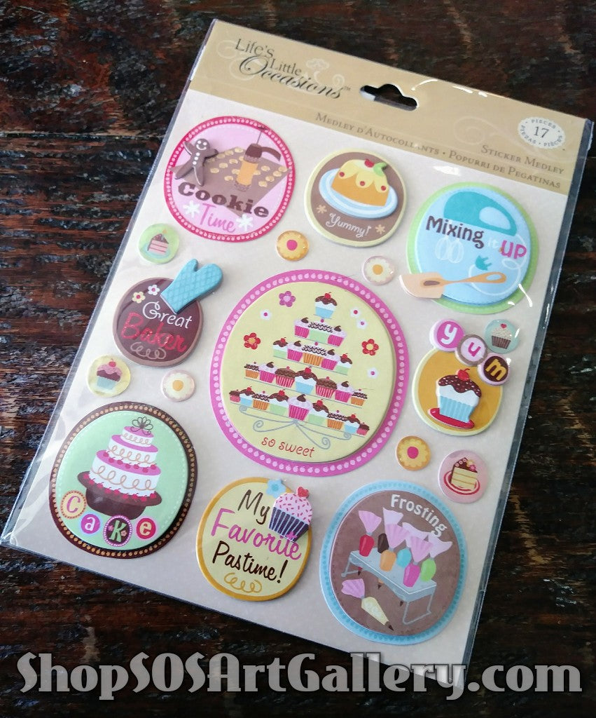 ARTS AND CRAFTS SUPPLIES: Crafting Stickers