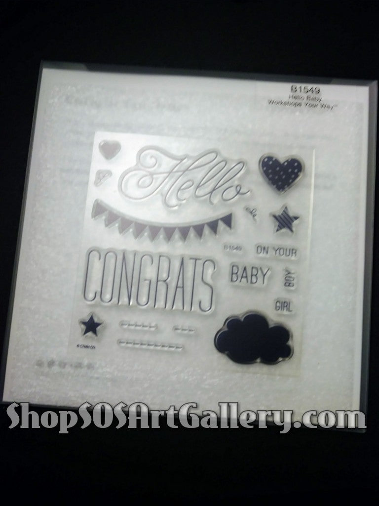 STAMPS: Hello Baby Set (Stamp of the Month)