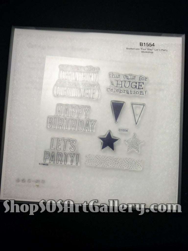 ARTS AND CRAFT SUPPLIES: Let's Party Set (Stamp of the Month)