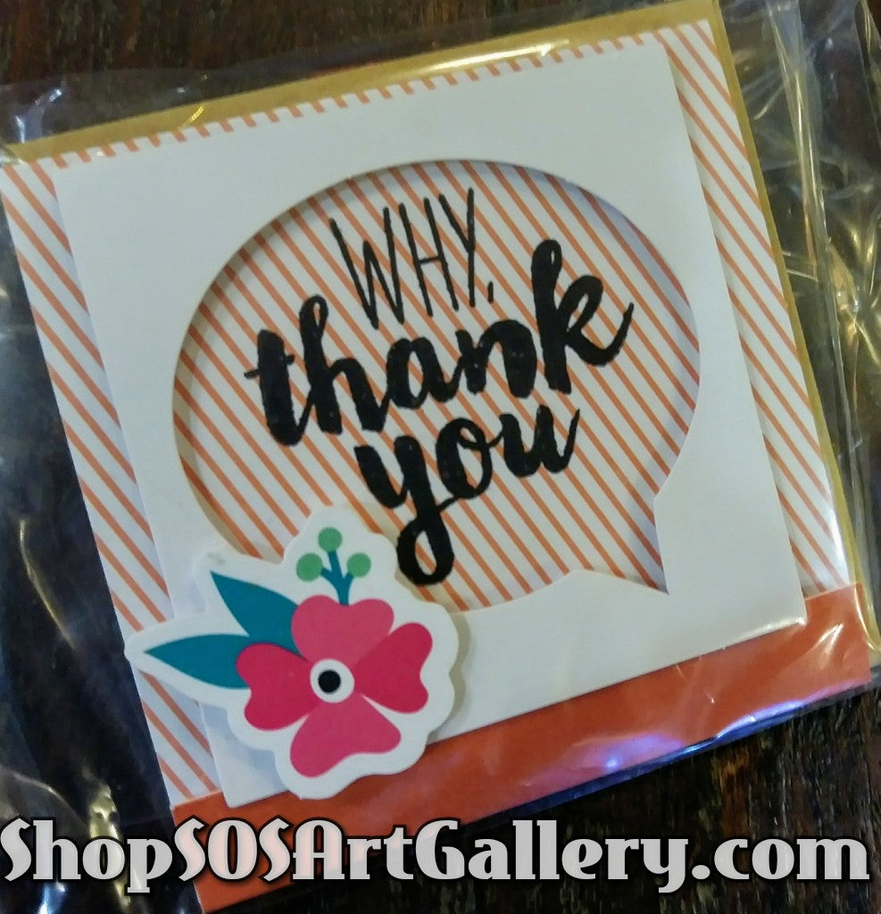 MINI CARDS: Handcrafted Mini Greeting Card by Kathryn McHenry