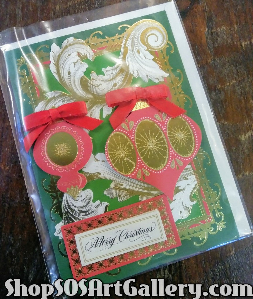 HOLIDAY: Handcrafted Greeting Card by Local Artisan