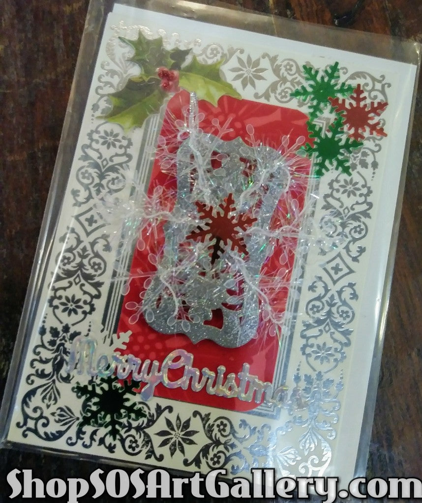 HOLIDAY: Handcrafted Greeting Card by Local Artisan