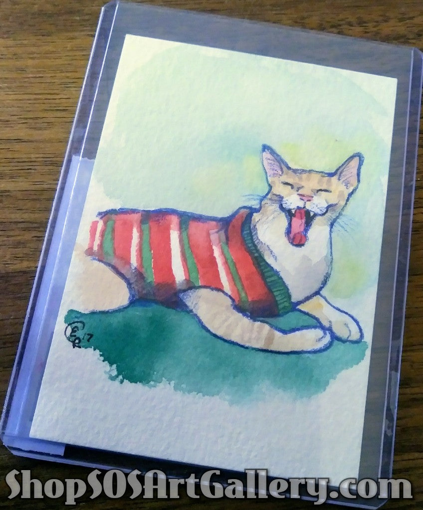 ARTWORK: Watercolor Mini by Local Artisan