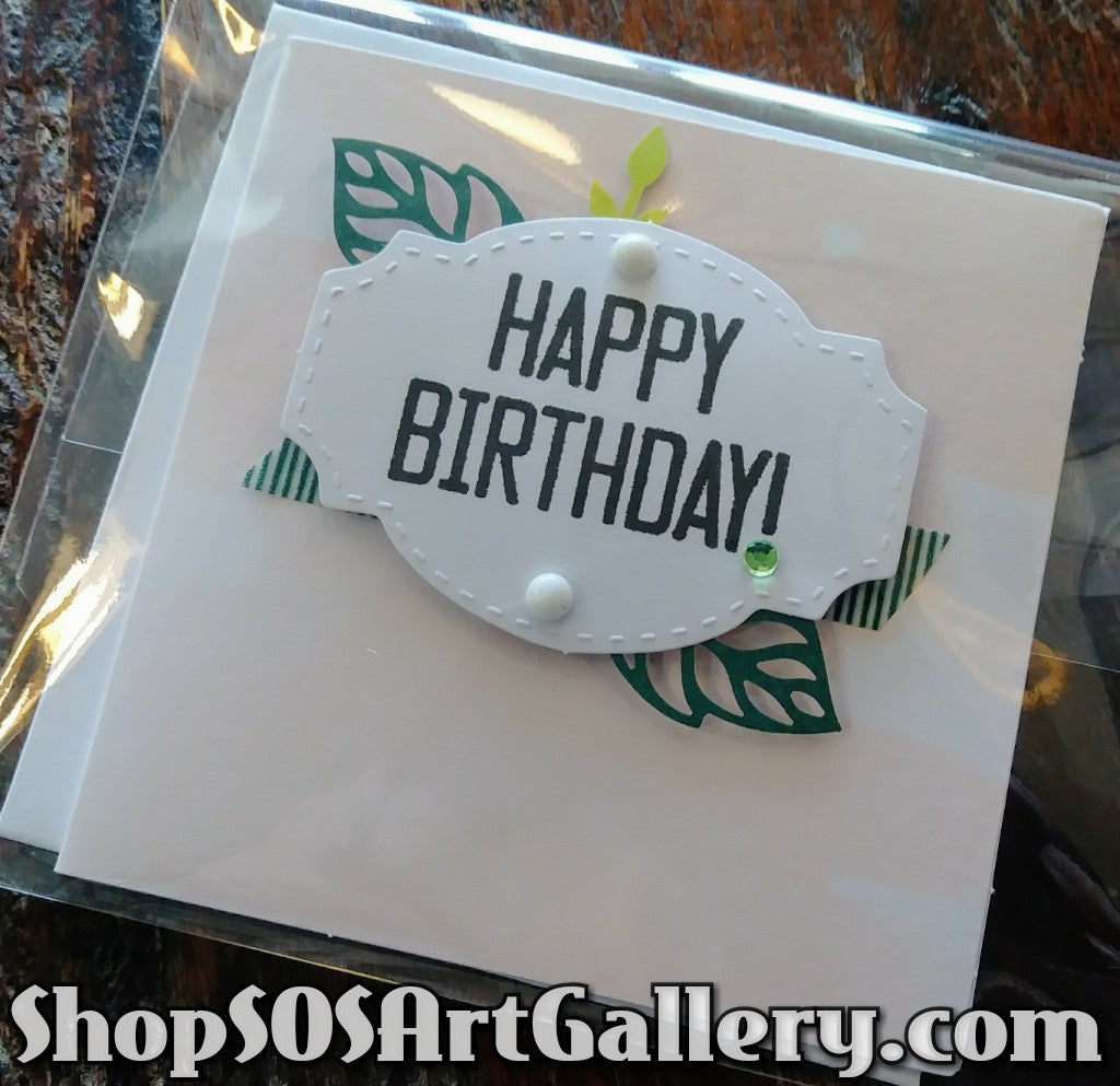 MINI CARDS: Handcrafted Mini Greeting Card by Kathryn McHenry