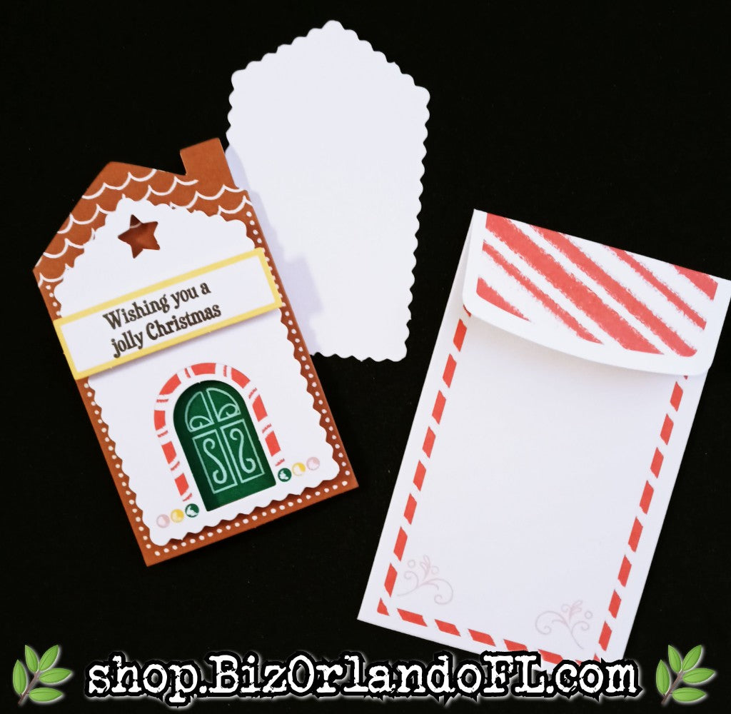 HOLIDAY: Handmade Mini Greeting Card by Kathryn McHenry