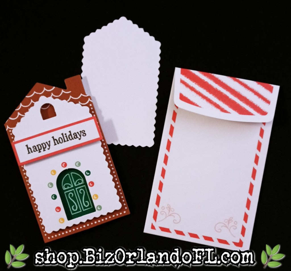 HOLIDAY: Handmade Mini Greeting Card by Kathryn McHenry