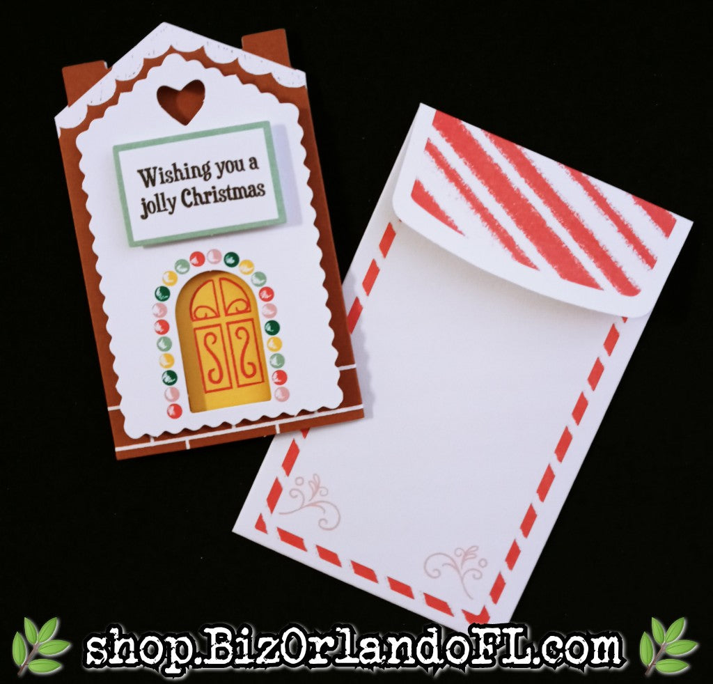 HOLIDAY: Handmade Mini Greeting Card by Kathryn McHenry