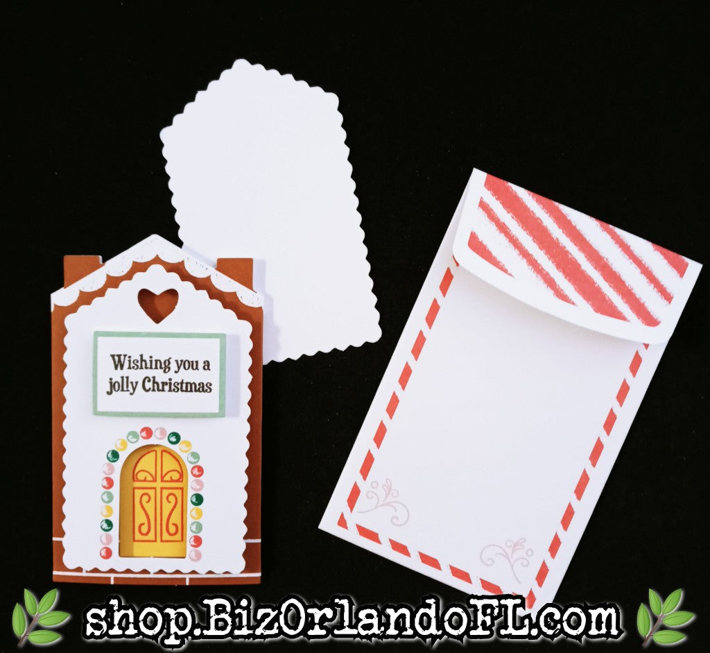 HOLIDAY: Handmade Mini Greeting Card by Kathryn McHenry