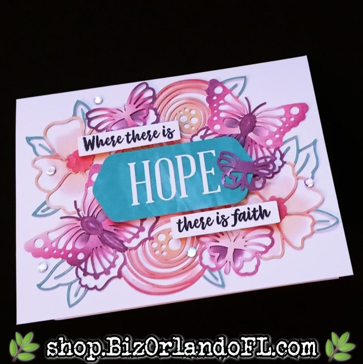 ENCOURAGEMENT: Handcrafted Hope Box Greeting Card by Kathryn McHenry
