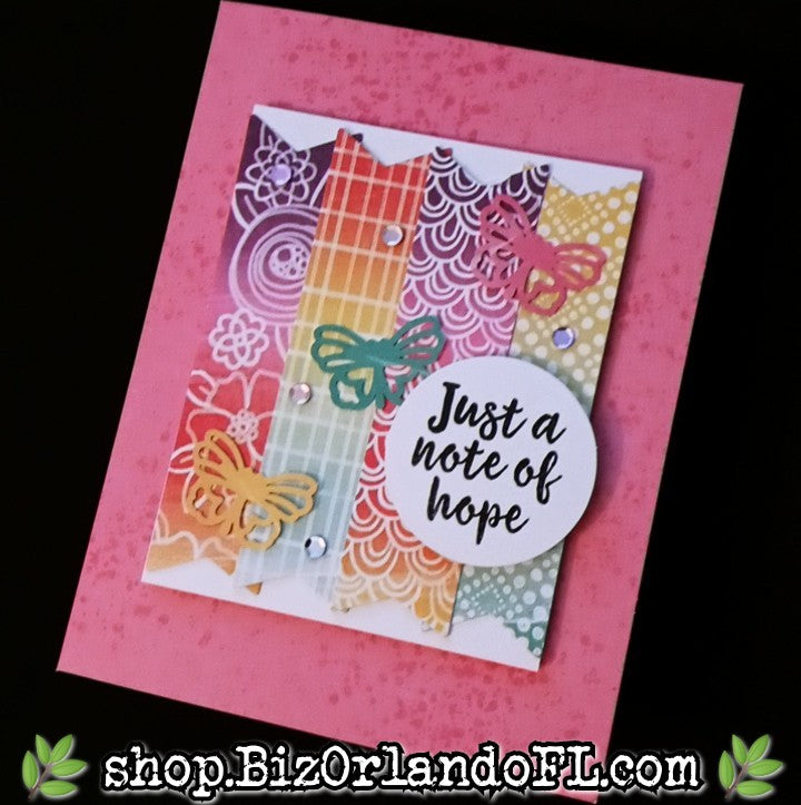 ENCOURAGEMENT: Handcrafted Hope Box Greeting Card by Kathryn McHenry