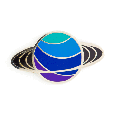 ENAMEL PINS: Saturn