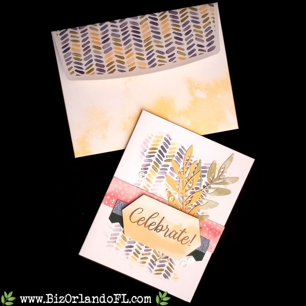 BIRTHDAY: Celebrate Handcrafted Greeting Card by Kathryn McHenry