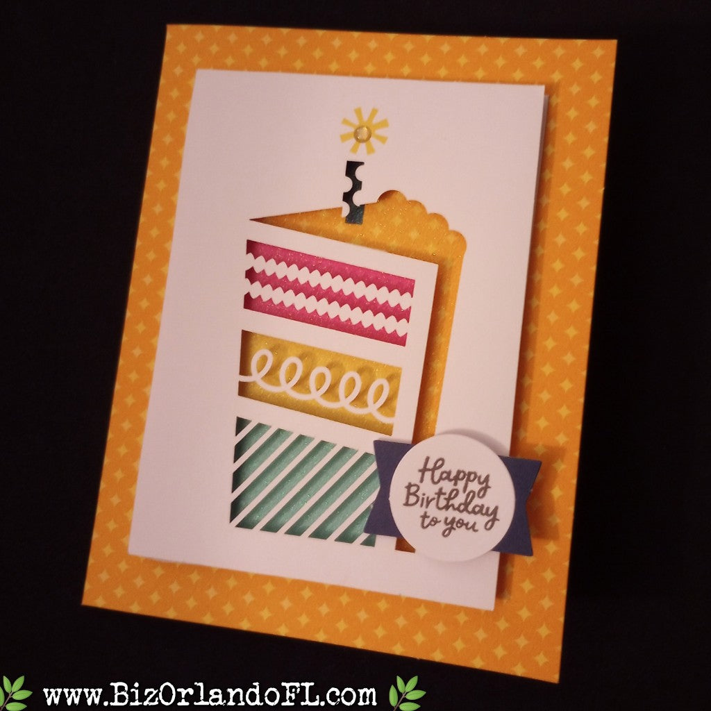 BIRTHDAY: Happy Birthday To You Handcrafted Greeting Card by Kathryn McHenry