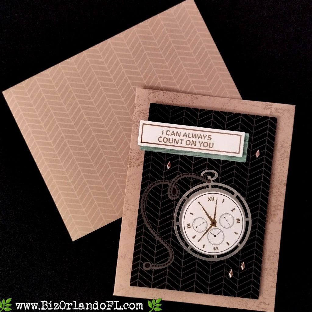 ENCOURAGEMENT: I Can Always Count On You Handcrafted Greeting Card by Kathryn McHenry