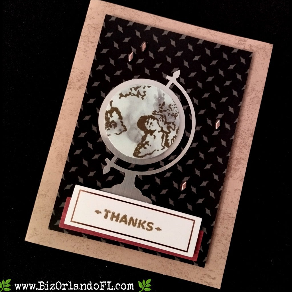THANK YOU: Thanks Handcrafted Greeting Card by Kathryn McHenry
