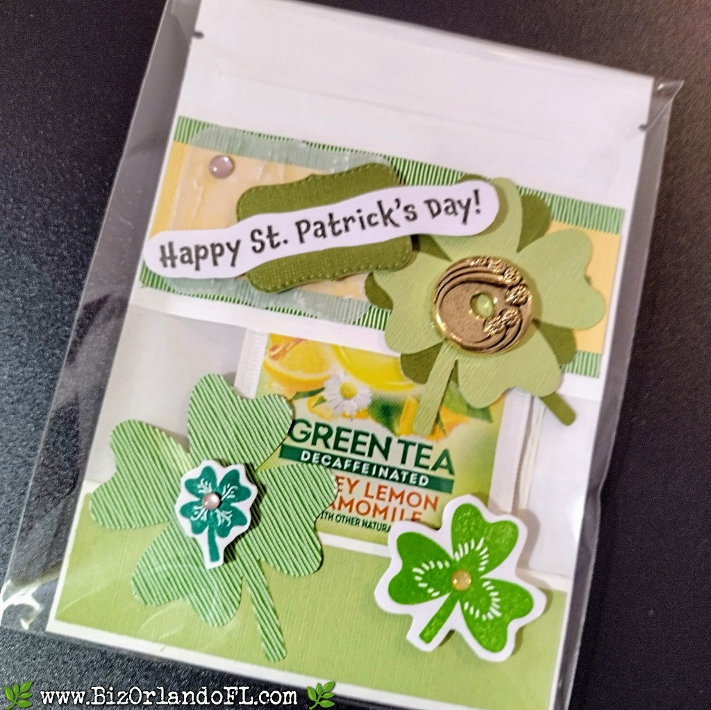 TREAT BAGS: Happy St. Patrick's Day -- Handcrafted Treat Bag by Kathryn McHenry