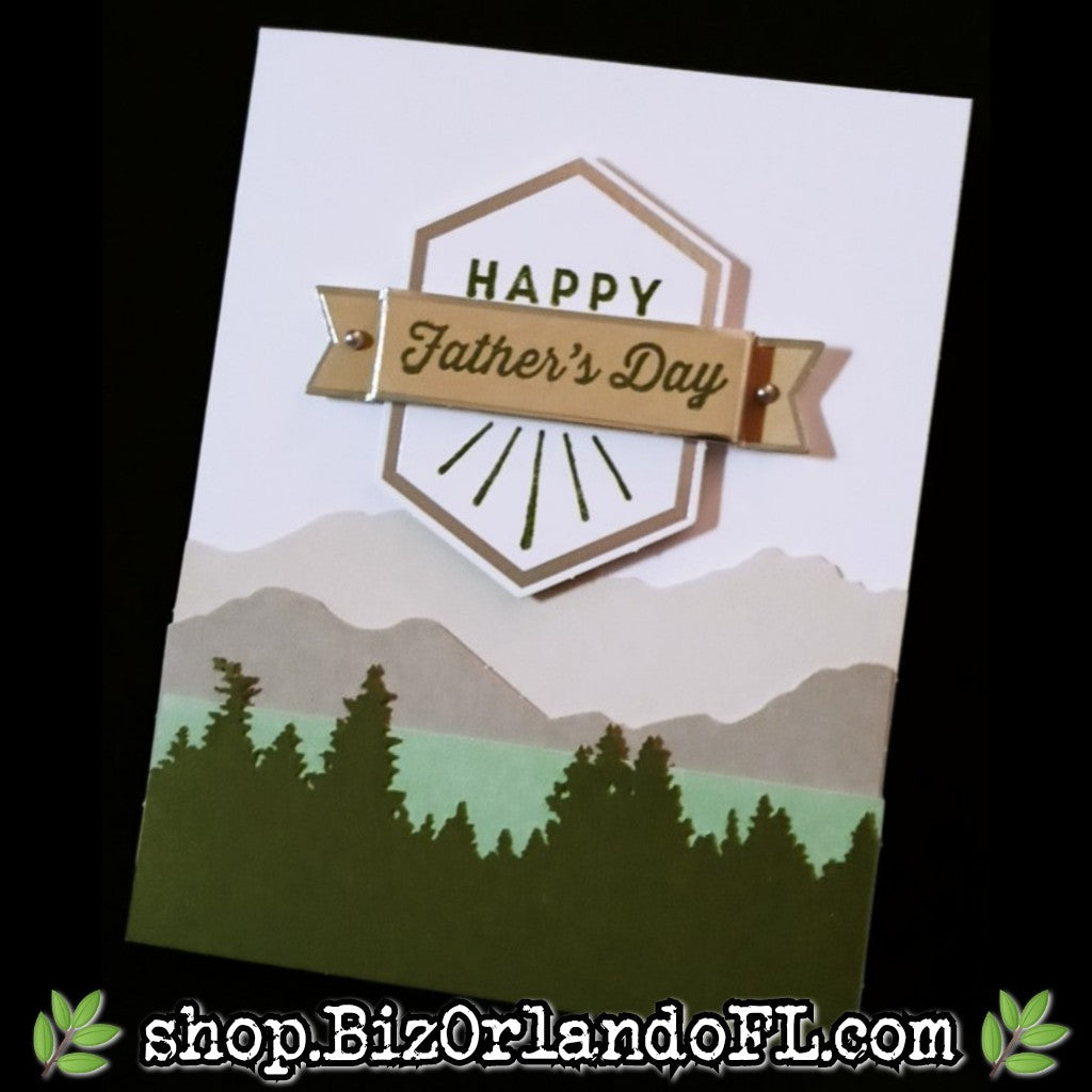 FATHER'S DAY: Handmade Greeting Card by Kathryn McHenry
